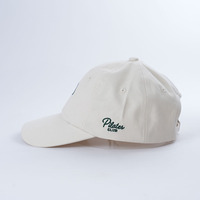 Nuevo diseño, gorra de 6 paneles, tela de algodón con logotipo bordado plano, sin estructura gorras de béisbol, sombreros deportivos de Golf, sombrero de papá de alta calidad