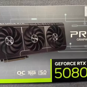 Nouveau et original état propre 5080 O16G 16GB GDDR7 PCIe 5.0 carte graphique 256bit double ventilateur 16GB équipé - Product Image 1