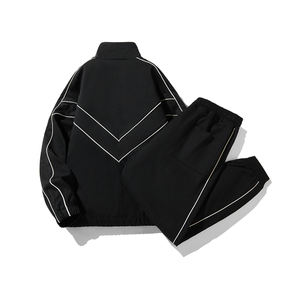 Manteau élégant personnalisé avec logo 2025 Printemps-Automne pour homme – Style Harajuku japonais et coréen, coupe ample, marque High Street - Product Image 2