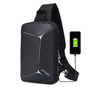 Designer Mens Cross Body Cell Phone Small Messenger Shoulder Bags Black Sling Chest Bag Sports Daily/daily Life/outdoor Activity