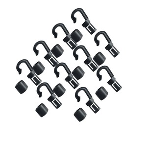 <b>Hook</b> For Elastic Rope 4 To 6 Mm <b>Plastic</b> Durable Outdoor Activities Fishing Accessories 10 Pcs - Product Image 5