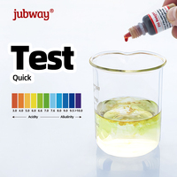Nouveau kit de test de pH et gouttes de test - Testeur de pH de l'eau de 10 ml pour usage domestique, purificateur d'eau, eau du robinet, aquaculture et traitement des eaux usées