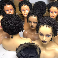 Perruques Courtes Pixie Cut pour Femmes, Perruques Lace Front en Cheveux Humains Brésiliens, Vente en Gros de Perruques Lace Frontal pour Femmes