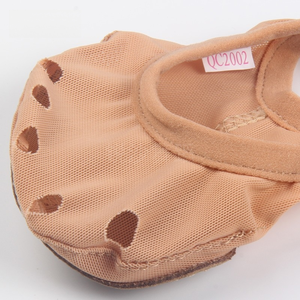 Chaussures de danse à semelle souple pour la danse moderne et la danse du ventre, chaussures à bout ouvert et demi-semelle pour la protection des pieds <span class=keywords><strong>nus</strong></span> - Product Image 3