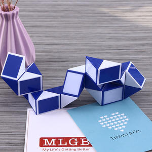 Jiyangwa Magic Cube, juguete rompecabezas con regla de resorte de 24 segmentos para niños de 5 a 7 años, regalo educativo de varios colores - Product Image 4