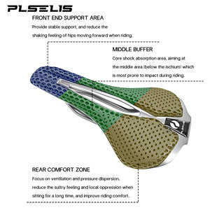 Plselis Road <span class=keywords><strong>Bike</strong></span> Specialized, coque inférieure intégrée en alliage de titane, surface imprimée en 3D, 150g, conception ergonomique, accessoires de vélo - Product Image 3