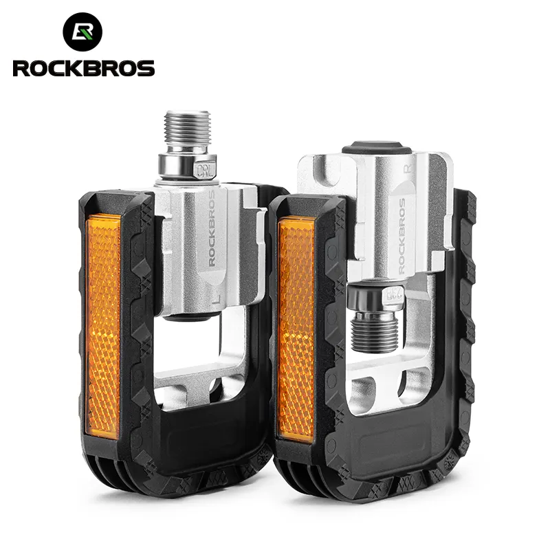 Rockbros Có Thể Gập Lại Bàn Đạp Đường Gấp Xe Đạp Bàn Đạp Xe Đạp Khác Phụ Tùng Xe Đạp Leo Núi Đường Xe Đạp Hợp Kim Nhôm Có Thể Gập Lại Bàn Đạp