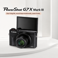 Fotocamera Digitale Professionale 4K per Vlogging G7 X Mark II con Sensore CMOS Impilato e Schermo Touch Ruotabile a 180 Gradi per Streaming Live