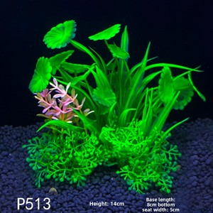 Fabricante-Originado Plantas Aquáticas Plásticas Em Miniatura Eco-Friendly Fish Tank Paisagismo Acessórios para Viver Aquários & - Product Image 2