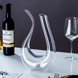 Le nouveau carafe en verre avec poignée est en vente en vente directe d'usine, carafe à whisky et à vin rouge - Product Image 4