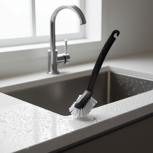 Rival Dish <b>Brush</b> Disket 23cm Steel Grey Pack Of 10 - Product Image 3