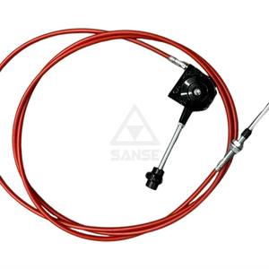 Cable de Acelerador <span class=keywords><strong>Manual</strong></span> de 4 Metros para Excavadoras Caterpillar, Hitachi, <span class=keywords><strong>Doosan</strong></span> y Hyundai, Modificado para Cargadoras - Product Image 5