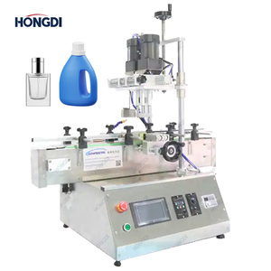 Electric Desktop High-Efficiency Stainless Steel Automatic Capping Machine for Plastic & Glass Bottles Customizable - Product Image 2