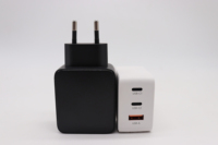 Chargeur rapide GaN 65W 2C1A USB C PD 3.0 PPS QC 3.0 Adaptateur mural multiport Prise EU US UK KR pour ordinateur portable, téléphone, tablette