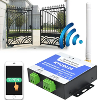 Relais de télécommande 4G Gsm RTU5024 200 utilisateurs Cartes SIM Contrôleur Gsm SMS Ouvreur de porte Gsm