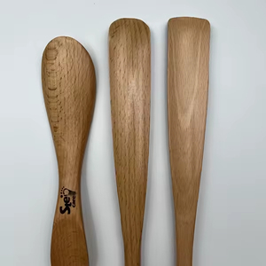 靴スプーンヘルパー木製靴ホーン低MOQカスタムデザインプロモーションブランド - Product Image 3