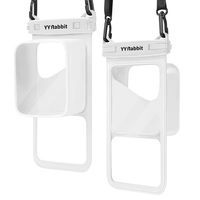 Grande capacité IPX8 étanche flottant téléphone portable pochette sèche multi-usages sac de plage fibre de carbone métal grande taille pour cellule