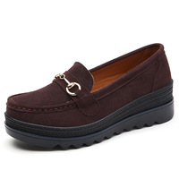 Chaussures plates personnalisées femme plate-forme chaussures plates de marche baskets femmes daim dames mocassins mocassins chaussures décontractées espadrilles pour femmes