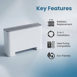 Vertical <b>Fan</b> Coil Units Water <b>Fan</b> Coil HVAC System Floor <b>Standing</b> <b>Fan</b> Coil Unit - Product Image 1