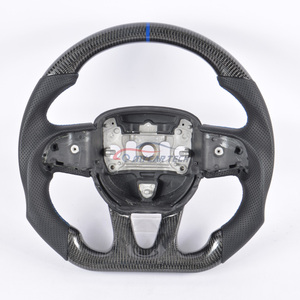 Volants de voiture de course en fibre de carbone LED rouge pour Do-dge Charger Hellcat 2022 Volant pour <span class=keywords><strong>rt</strong></span> <span class=keywords><strong>Challenger</strong></span> - Product Image 4