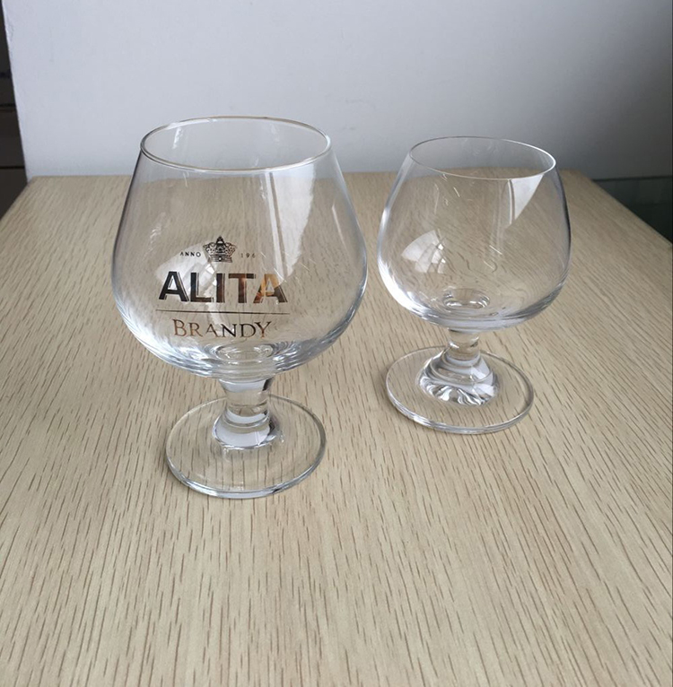 Wholesale custom logo brandy snifter glasses cognac brandy glass