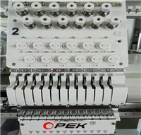 Machine à broder à tête unique SmallS avec dispositif à paillettes/cordon/perle