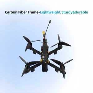 Drone FPV Freestyle 5 pouces, quadricoptère avec cadre en carbone pour vidéo aérienne et vol acrobatique - Product Image 1