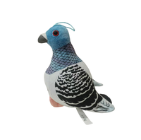 Jouet Animal en peluche Pigeon blanc mignon personnalisé décor à la maison animé pour l'anniversaire des enfants PP coton rempli Pigeon poupée cadeau