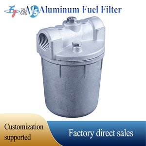 Filtre à carburant industriel en aluminium/PC YS-Ports de 1/4 "à 1", débit 25-65L/H pour brûleurs diesel/méthanol/huile usée - Product Image 5