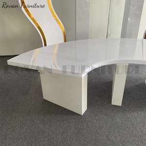 PVC <strong>White</strong> Plastic Kids <strong>Table</strong> Party Event Decoration Luxury Circle <strong>Round</strong> Wedding Cake <strong>Table</strong> Kids Wedding Party <strong>Table</strong> for Event - Product Image 5