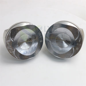 Новый комплект поршней двигателя 06E103065AQ 06E107066CK 84,5 мм для Audi A4 B7 A6 C6 A8 4E <span class=keywords><strong>3</strong></span>,2 FSI V6 C6 <span class=keywords><strong>3</strong></span>,2 FSI V6 B7 4E A8 E837 BKH AUK - Product Image 4