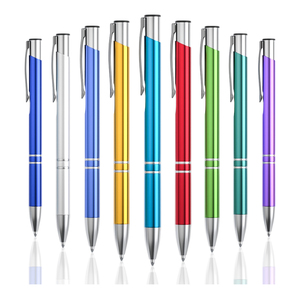 Wholesale 2024 Cheap Ball <b>Pen</b> Custom Logo Metal Hotel Office Advertising <b>Ballpoint</b> <b>Pen</b> for Promotional Gifts - Product Image 1