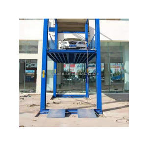 Dikey hidrolik kargo asansörü büyük platform ve ağır yük satılık dört sonrası araba asansörü - Product Image 3