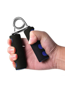 Renforceur de doigts <span class=keywords><strong>pour</strong></span> la <span class=keywords><strong>gym</strong></span>, entraîneur musculaire portable, poignée de musculation en mousse à ressort <span class=keywords><strong>pour</strong></span> les exercices des bras - Product Image 2