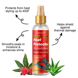 Protecteur thermique, protège <span class=keywords><strong>du</strong></span> chaleur des traitements coiffants, <span class=keywords><strong>spray</strong></span> de protection capillaire à la kératine contre la chaleur - Product Image 3