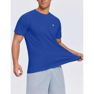 Camiseta Deportiva de Secado Rápido para Hombre FOXA, Manga Corta, Absorbe la Humedad, para Gimnasio y Entrenamiento - Product Image 3