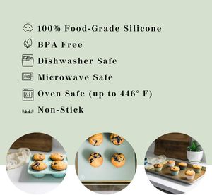 Home Kitchen Cooking Supplies <b>Cake</b> Decorating Tools Silicone <b>Cake</b> Cup Round Shaped Muffin Cupcake Baking <b>Molds</b> - Product Image 4