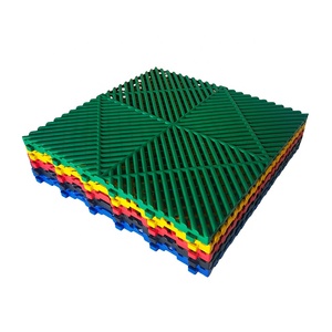 Carrelages de sol en plastique pour <span class=keywords><strong>garage</strong></span> à emboîtement de style moderne Installation facile Option durable et élégante pour les garages - Product Image 3