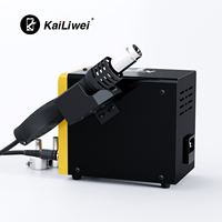 Outil de réparation électronique 220V température réglable Kailiwei 700W 858A + Station de pistolet à chaleur pour la réparation de téléphone portable