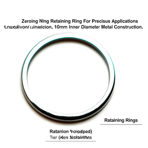 Anneau de centrage pour applications de précision, diamètre intérieur de 10 mm, construction métallique - Product Image 2