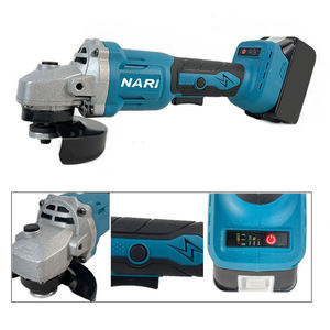 Ensemble d'outils industriels sans fil puissant 3 en 1 comprenant une <span class=keywords><strong>perceuse</strong></span> sans balais, une meuleuse d'angle de 5 pouces, un marteau perforateur de 26 mm - 1 an de garantie, étui rigide - Product Image 4