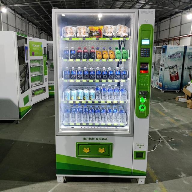 Quality Germany Locker and Combo Snack Vending Machine for Foods and Drinks Cheap Vending Machine