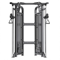 CX8022 Équipement de fitness commercial d'intérieur, machine à poulies double réglable pour l'entraînement des pectoraux, des bras, des jambes et des épaules, musculation
