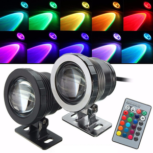 Faretto <span class=keywords><strong>LED</strong></span> Subacqueo RGB Impermeabile per Fontane, Laghetti, Acquari, Giardini e Piscine - Product Image 2
