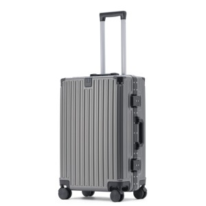 Valigie in ABS con Telaio in Alluminio, Bagagli Rigidi in PC, <span class=keywords><strong>Dimensioni</strong></span> da Viaggio 20'' 24'', Trolley in PC con Portabicchiere - Product Image 6