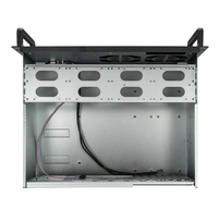 Prix de gros 4U 19 \ "Boîtier de Serveur Industriel Horizontal ATX 4U 19 Pouces Châssis de Serveur en Rack 7 Fentes PCIE Ventilateur en Plastique