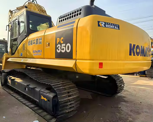 Excavatrice utilisée de bonne condition pour la construction Excavatrice de Komastu PC350 à des prix bon marché utilisée Komastu PC350 en stock - Product Image 5