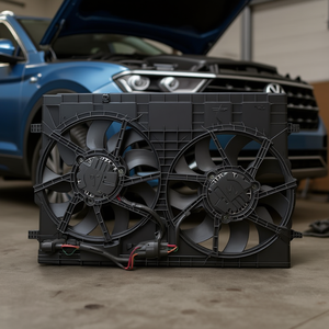 Conjunto de Motor de Ventilador de Radiador Vw 3QF121207 3QG121207 para Atlas Cross Sport 2020 2023 L4 2.0L V6 3.6L, Sistema de Ventilación - Product Image 2