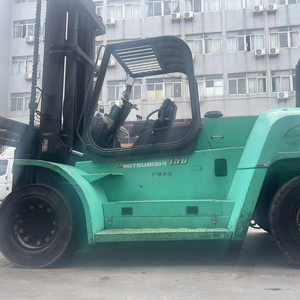 Montacargas Mitsubishi Usado de 15 Toneladas en Venta, Precio Económico, Montacargas Diésel Mitsubishi Original Usado, Montacargas Usado FD150 FD100 - Product Image 1