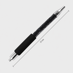 Boquilla de enfriamiento para cachimba de 37 cm con mango, de plástico y aluminio, accesorio para pipa de shisha, ideal para bares, KTV y salones, venta al por mayor. - Product Image 4